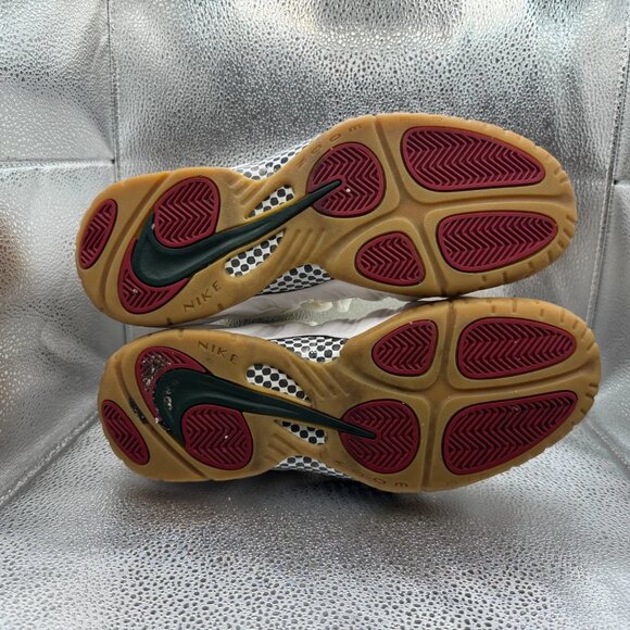 Size 10.5 Nike Foamposite Pro Gucci‎ White Gym Mens Basketball Shoes 624041-102 main image 7